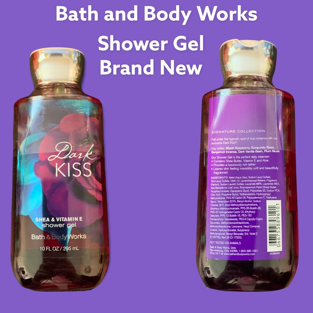 Bath And Body Works Dark Kiss Shower Gel